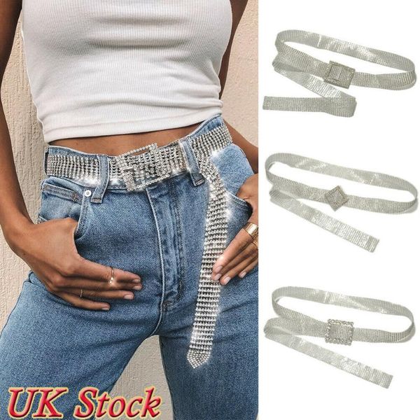 

горячие vintage женщины моды блестящий пояс талия цепи кристалл алмаза сплава waistband полный rhinestone роскошный широкий пояс партии, Black;brown