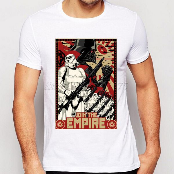 

2019 men's join the empire design t shirt hipster custom printed short sleeve tees