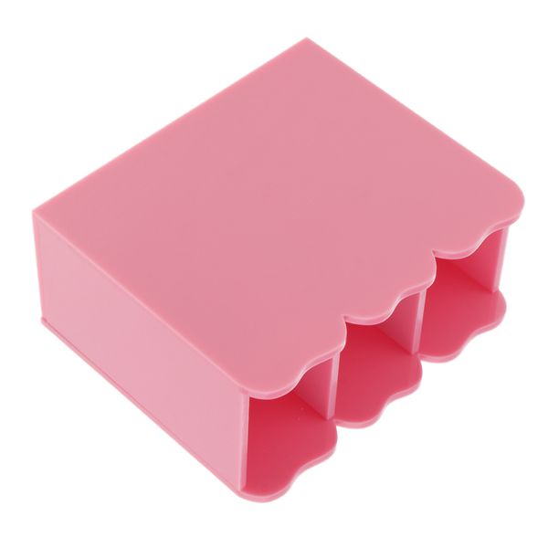 

акриловая 3 слоты nail art инструменты держатель пилочка буфера case box хранения