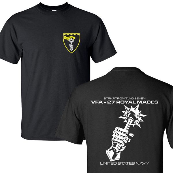 

2019 новая летняя мода tee shirt vfa27 royal squadron united states navy t-рубашки s-3xl