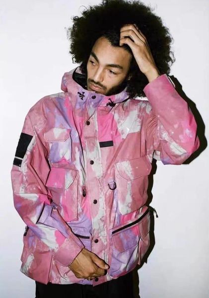 

2020 куртка галстук-краситель костюм брюки инструменты куртка камуфляж галстук-краситель логос вышивки съемными брюки высокого качества из д, Black;brown