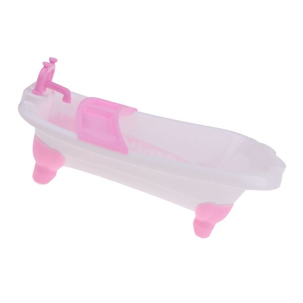 

doll мебель для ванных комнат наборы для ванны розовое для 29-30cm dolls house игрушки аксессуары