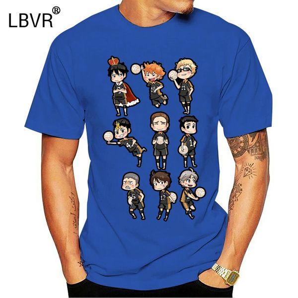 

мода прохладный смешные haikyuu !! u002f karasuno chibs tee customized printed уличных мужчин женщина толстовка толстовка