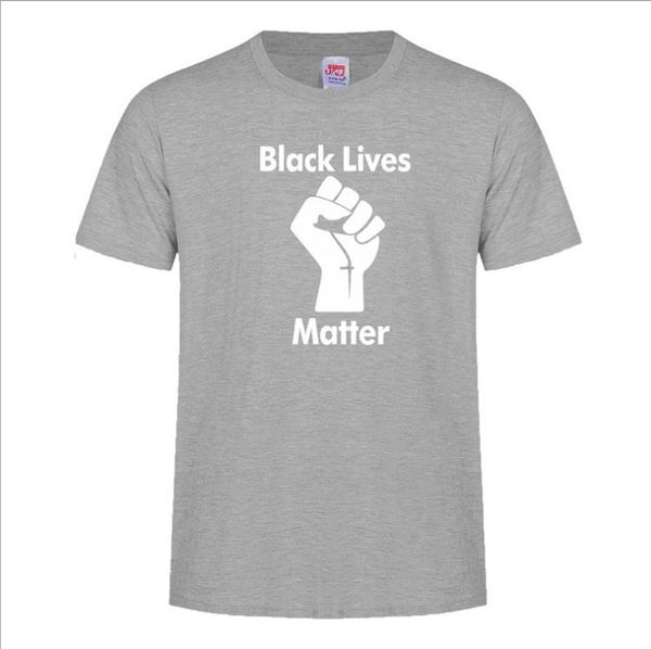 

black lives matter t shirt casual crew neck tee summer t-shirt for men women 6 colors, White;black