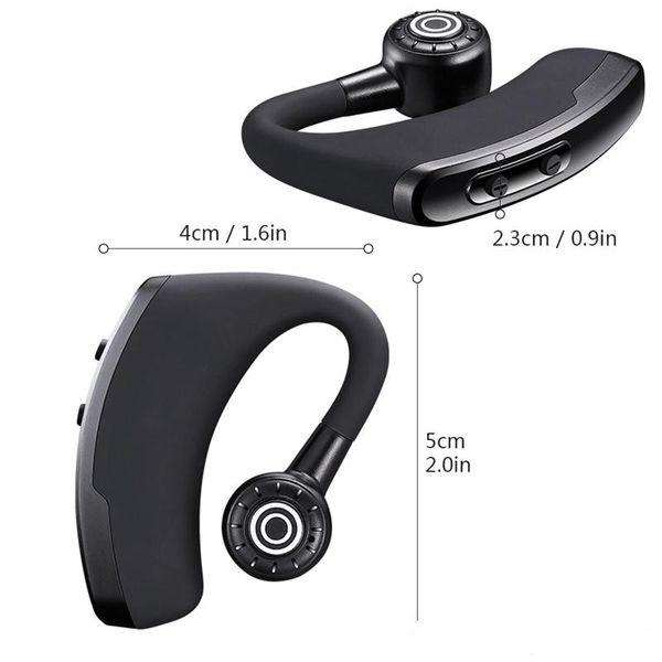 

wireless headsets 5.0 bluetooth earphones p11 230mah earbuds battery display handsearpiece noise control headphones with mic for driver