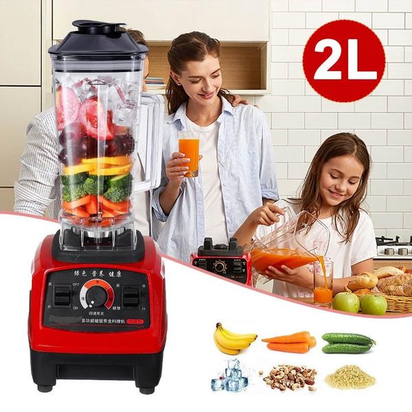 

2l 800w heavy duty commercial grade blender смеситель соковыжималка high power processor ice smoothie bar fruit blender