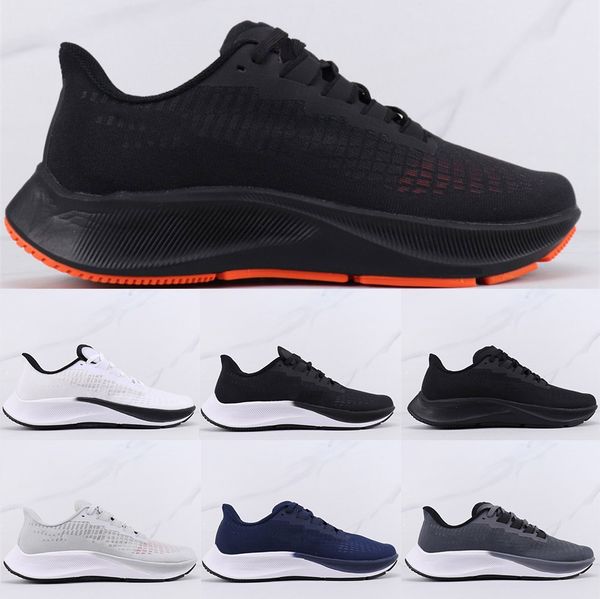 

new zoom 23 men running shoes all black low-casual sports shoes breathable mesh outdoor jogging shoes