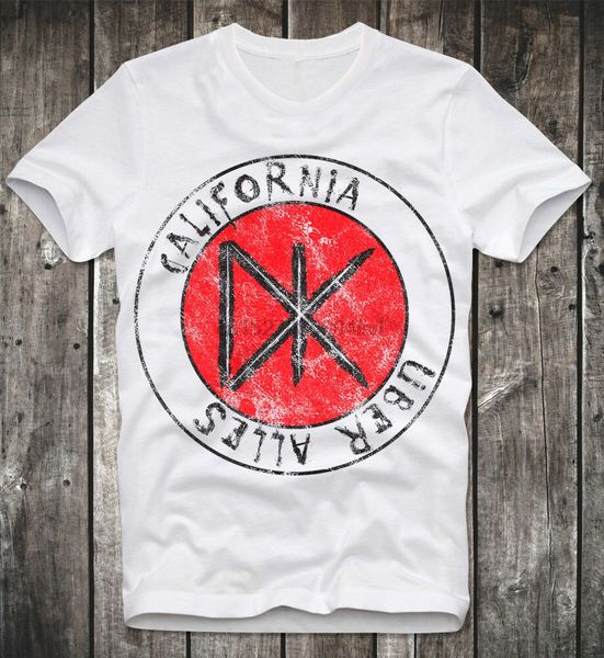 

t shirt dead kennedys punk rock california uber alles live tour retro vintage