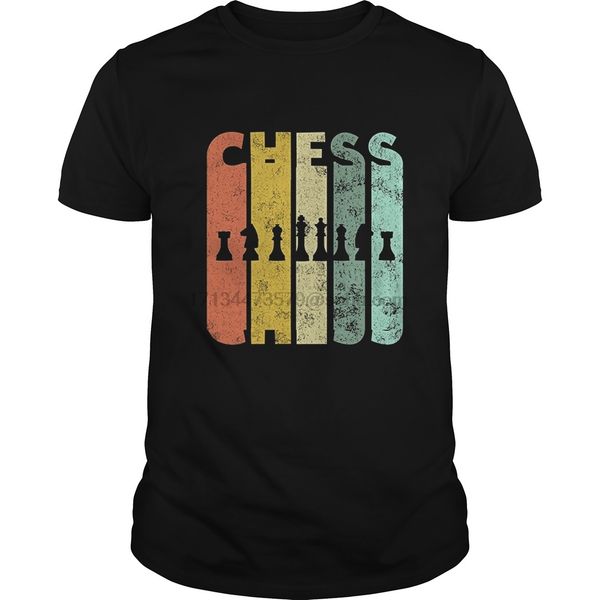 

men t shirt short sleeve retro chess tshirts women t-shirt tee