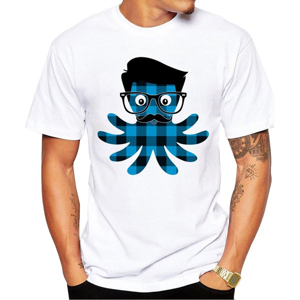 

2018 men's hipster plaid ocs printed t-shirt short sleeve casual funny men t shirts