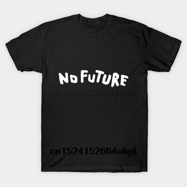 

100% хлопок o-образным вырезом на заказ печатных tshirt men тенниска dark - нет будущего (white version) - dark netflix женщины t-shirt