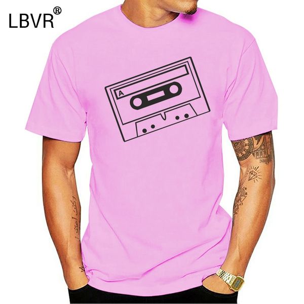 

cassette t-shirt - black or white - size s to 3xl - mc 80er years