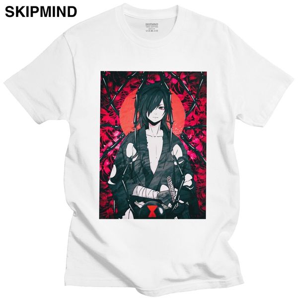 

handsome men's dororo hyakkimaru t-shirt short sleeved round-neck cotton graphic t shirts leisure anime manga tee fans clothing