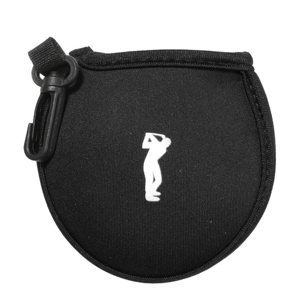 

mini neoprene golf ball holder bag clip on utility pouch outdoor sports golfing accessories