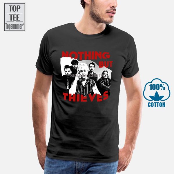 

nothing but thieves p men's black t shirt 2018 new fashion men's tee