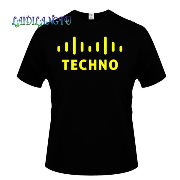 

techno graphic new mens summer tees short sleeve t shirt men's fashion round neck men t shirt