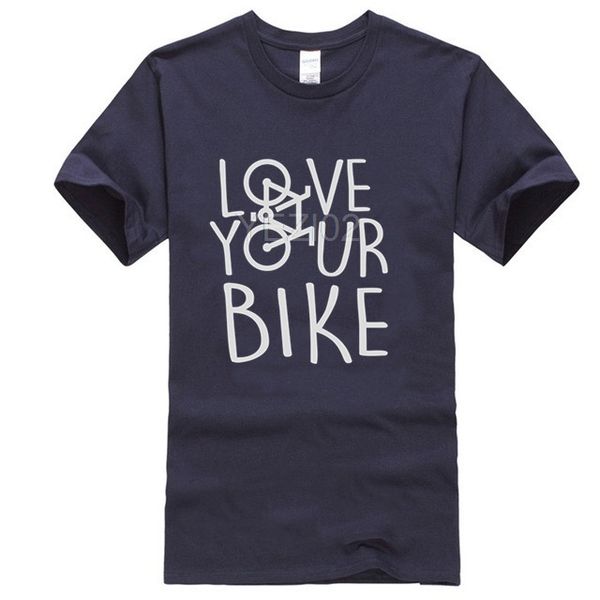 

love your bike классической взрослая футболки