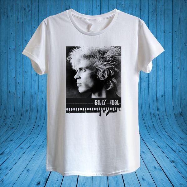 

billy idol t - shirt дизайн мужского человек женщина монтажн печать tee shirt