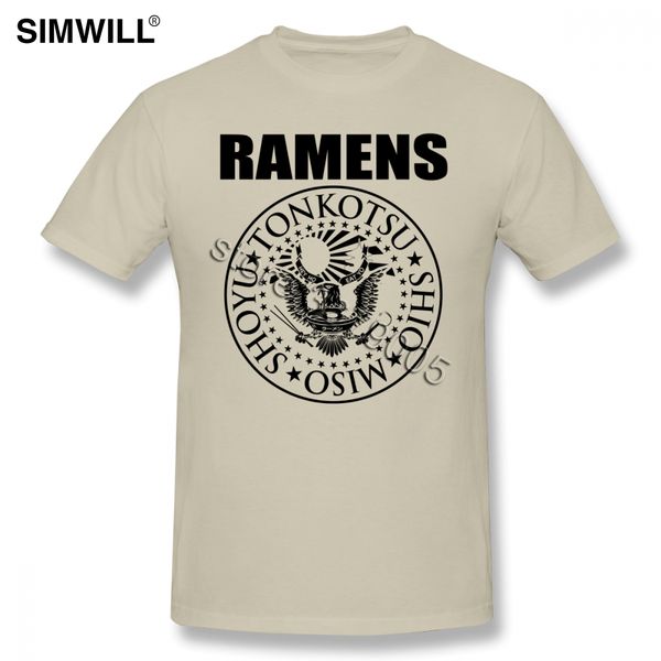 

ramens tshirt красивый graphic regular fit tee shirt мужчины с коротким рукавом экипаж шеи тенниска 100% хлопок одежда dropshipping