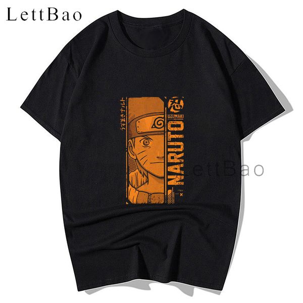 

naruto fashion japanese anime t shirt men sasuke funny cartoon t-shirt casual cool streetwear tshirt couple hip hop tee male