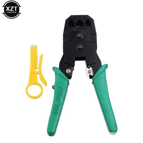 

networking tools ethernet 45 crimper stripper network cable cutting tool lier kits utp tester rj11 rj12 cat5 cat5e connector 8p6p4p