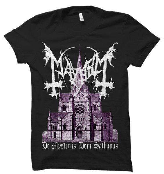 

mayhem t-shirt emperor watain darkthrone immortal bathory venom gorgoroth o-neck t shirt harajuku tees plus size