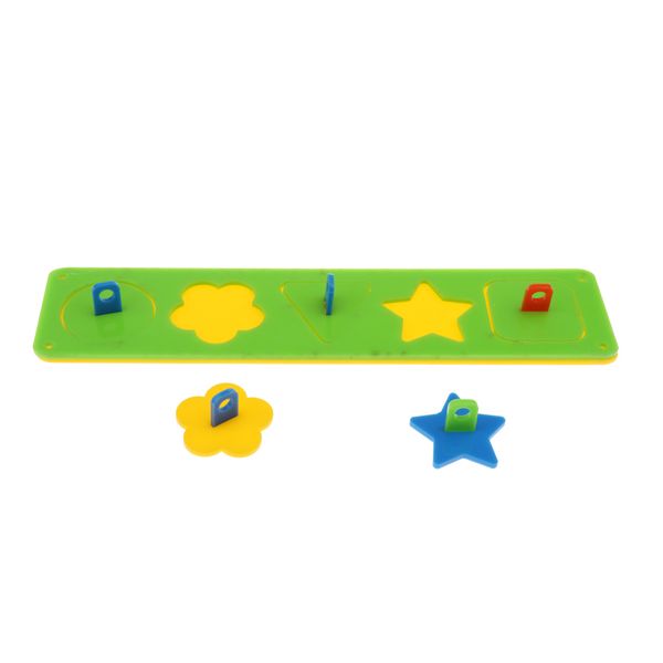 

puzzle building block bird intelligence training toy for parrot macaw random color