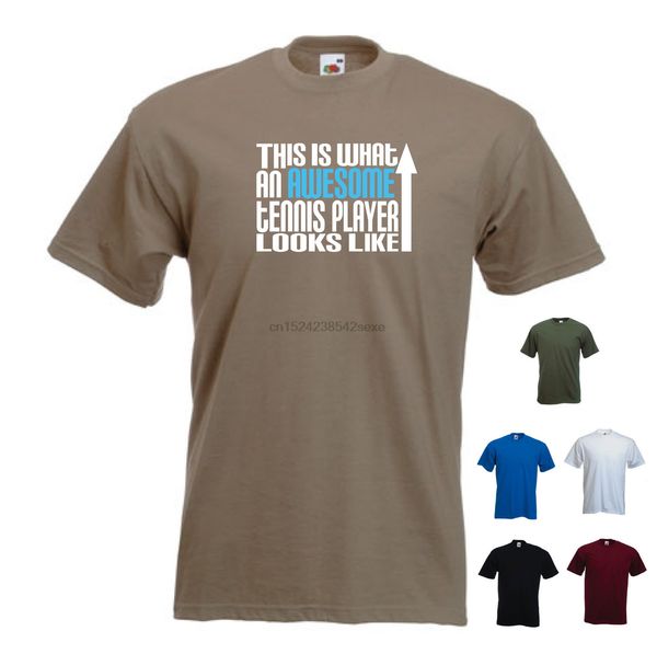 

this is what an awesome tennis player looks like wimbledon funny t-shirt tee