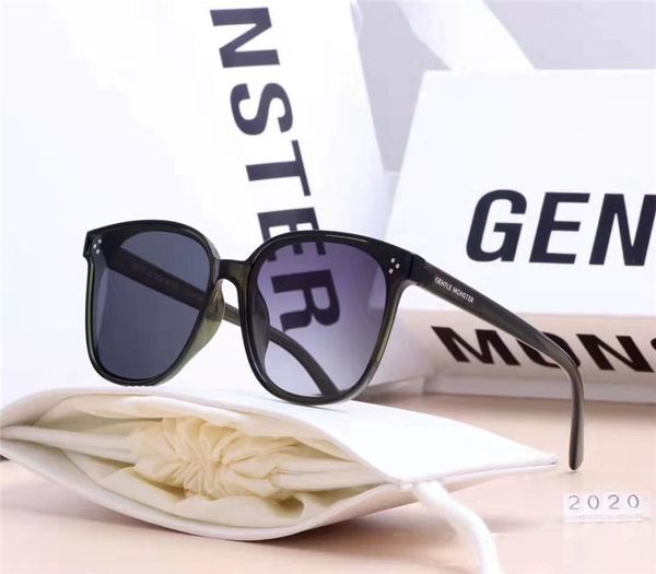 

new famous ultralight fashion sunglasses couples sunglasses big round frames sun glasses 2020