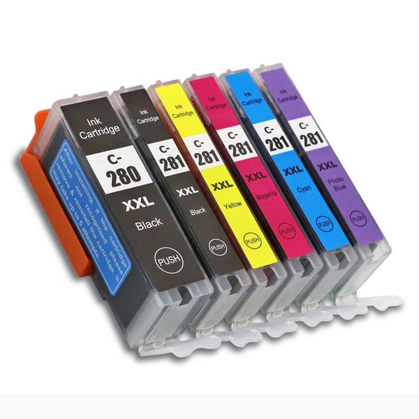 

ink cartridges einkshop pgi-280 cli-281 pgi280 cartridge for canon pgi 280 cli 281 cli281 pixma tr7520 tr8520 ts6120 ts8120 ts9120 printer