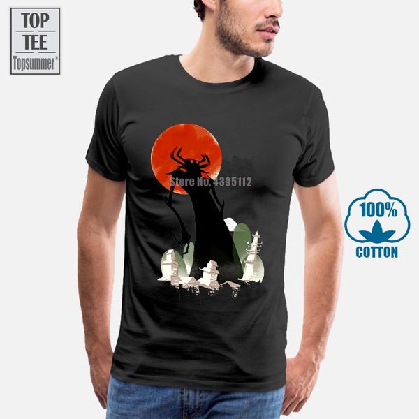 

samurai jack shirt aku artistic graphic tee t shirt small 5xl