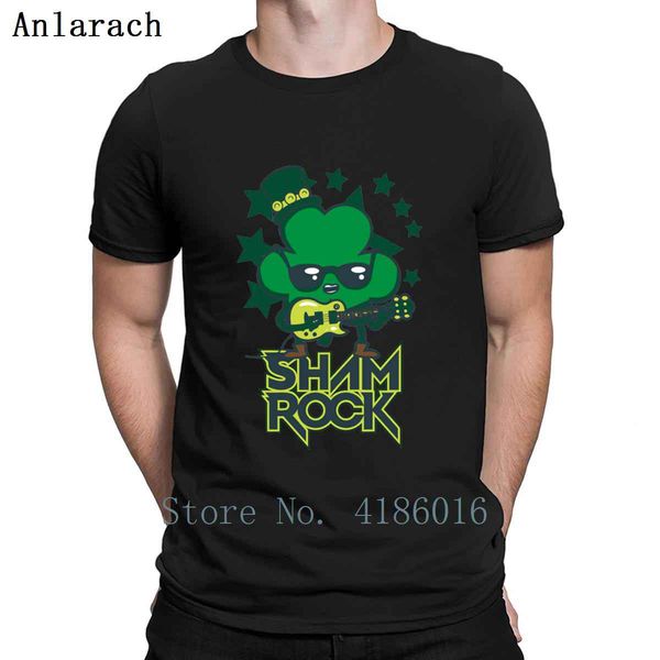 

shamrock t shirt humor spring normal clothes customize round neck anti-wrinkle cotton shirt