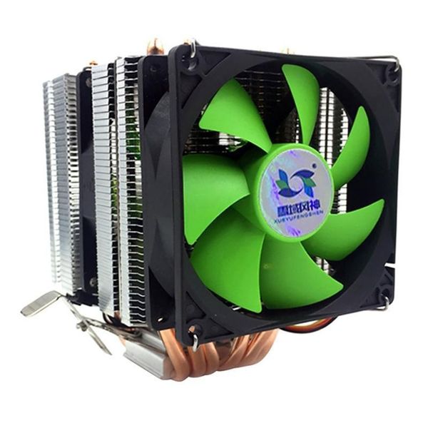 

3 lines 6 heat pipe cpu heatsink avc pure copper amd 1155 1156 deskcomputer cpu cooler constant speed single double wind