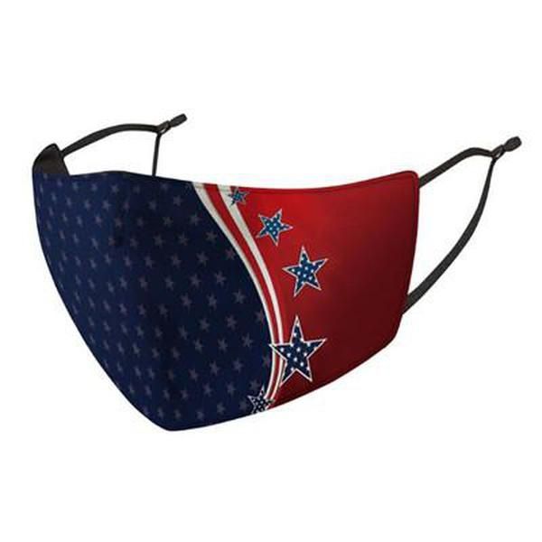 

face party masks trump american election supplies dustproof print mask universal for men and women american flag party resuable mask