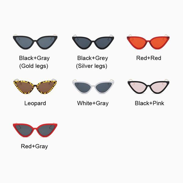 

female women metal ladies designer eye lens oculos brand sunglasses cat for sun eye frame glasses mirror retro cat lrnja alice_bag