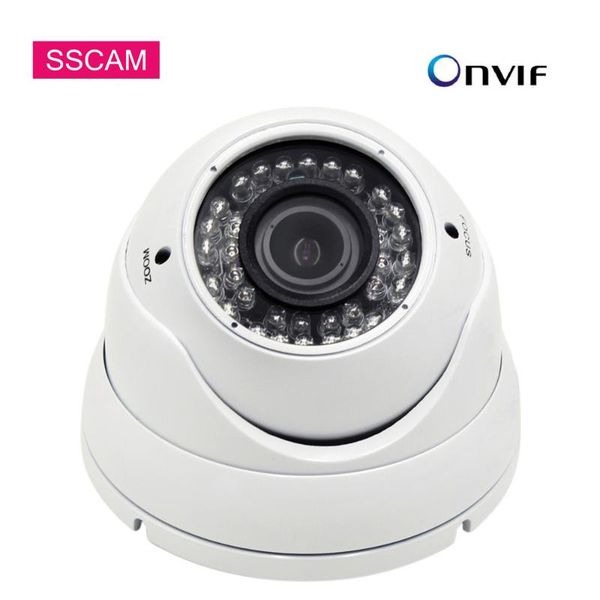 

5mp poe ip camera indoor 4xzoom manual varifocal infrared night vision onvif cctv video surveillance security camera p2p email