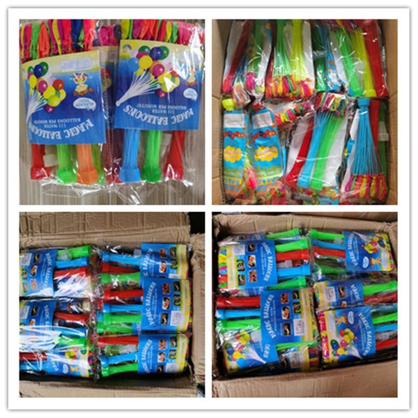 

toy magic selling 2020 joy water children's balloon pouring polo water and quick pouring disla