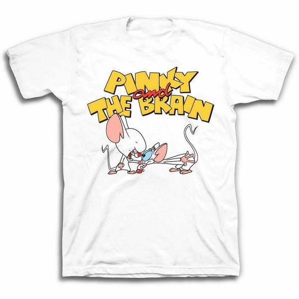 

pinky and the brain shirt mens graphic t-shirt cotton tee shirt light