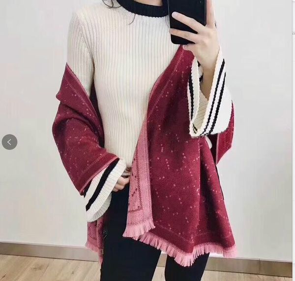 

quality winter pashmina scarf cashmere for scarf high designer 180x70cm warm shawl women cashmere women fashion long wool wrap scarves xisu, White;black