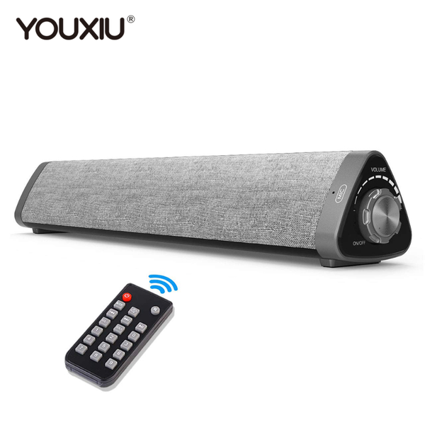

youxiu 10w tv sound bars wireless stereo bluetooth speakers with remote control subwoofers soundbar for tv home theater phones