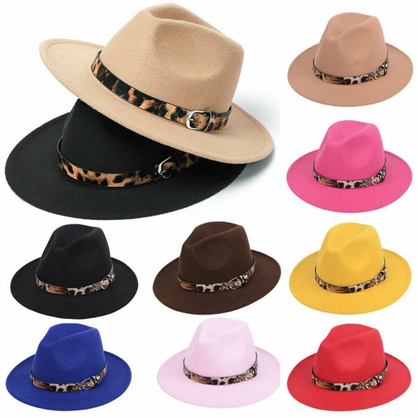 

mens women's fedora hat wide brim panama hats bucket trilby jazz hats women fashion fedorea, Blue;gray