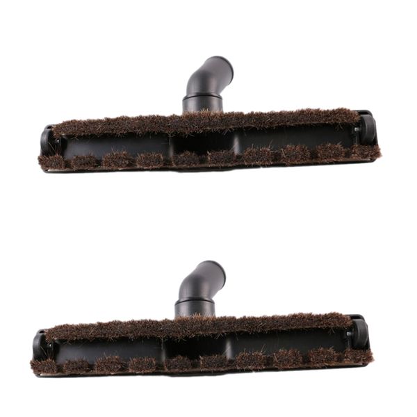 

2x replacement vacuum attachment bristle floor brush head 32mm/1.25'' dia