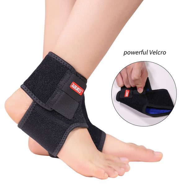 

поддержки лодыжки дышащие дети вывихнул суставы фиксированной лодыжки кампус спортивный голый защитный рукав совместный протектор, Blue;black