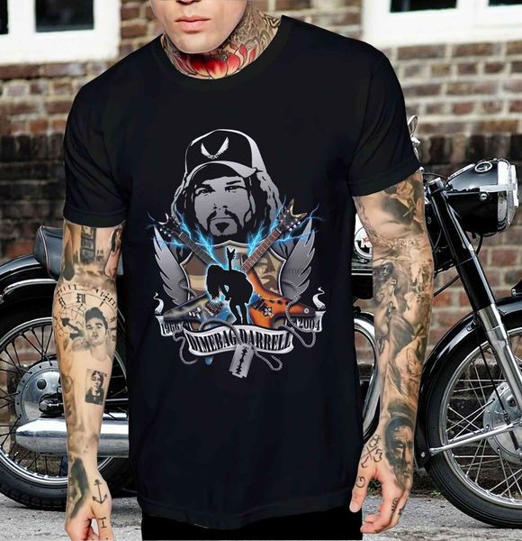 

dimebag даррелл 5pantera damageplan thrash metal лицензионный tee t-shirt men
