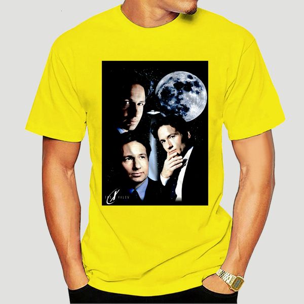 

x-files 3 mulder moon black t-shirt-5005d