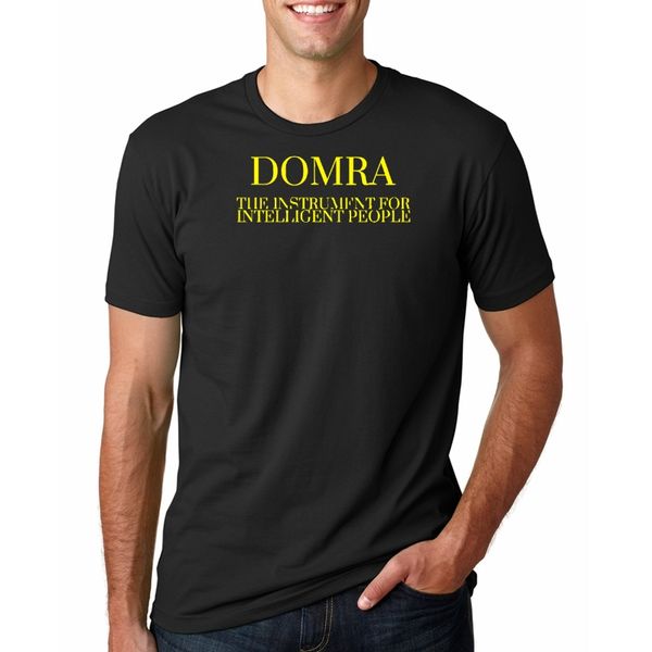 

men's domra the instrument for intelligent people t shirt designer tee shirt s-xxxl novelty cute breathable summer style shirt