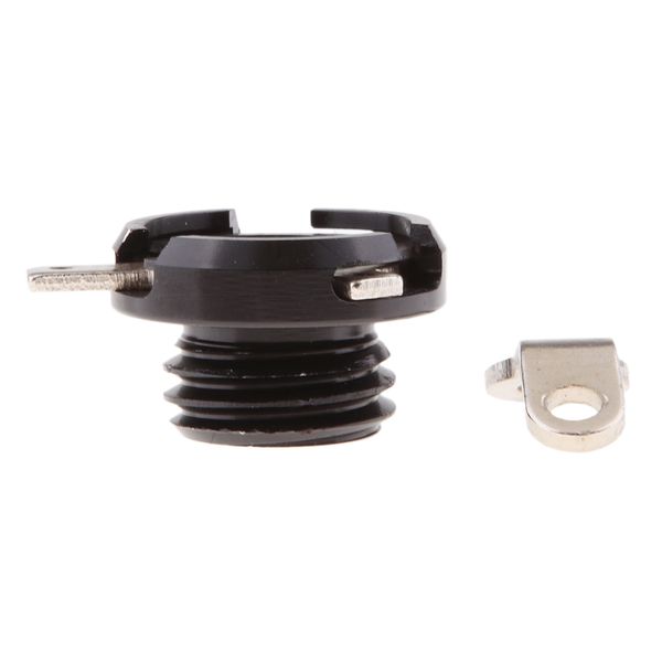 

motorcycle oil filter cover black