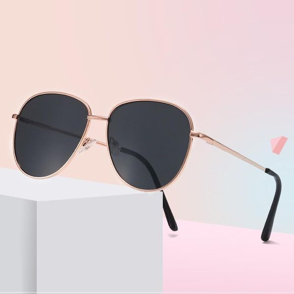 

glasses metal glasses sunglasses colorful boys sunglasses uv400 girls children children vintage cute brand brand children sun igmuy ly_bags, Blue