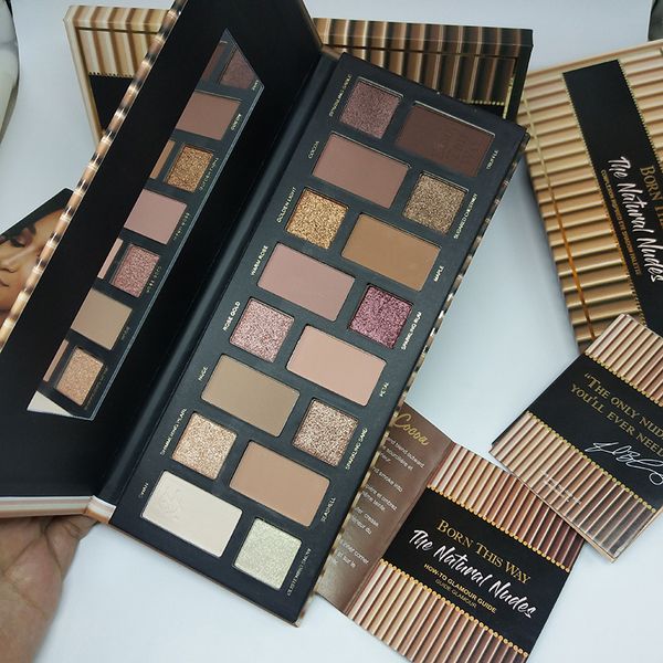 

new 16colors born this way eye shadow the natural nude luminous eye shadow shimmer matte palette