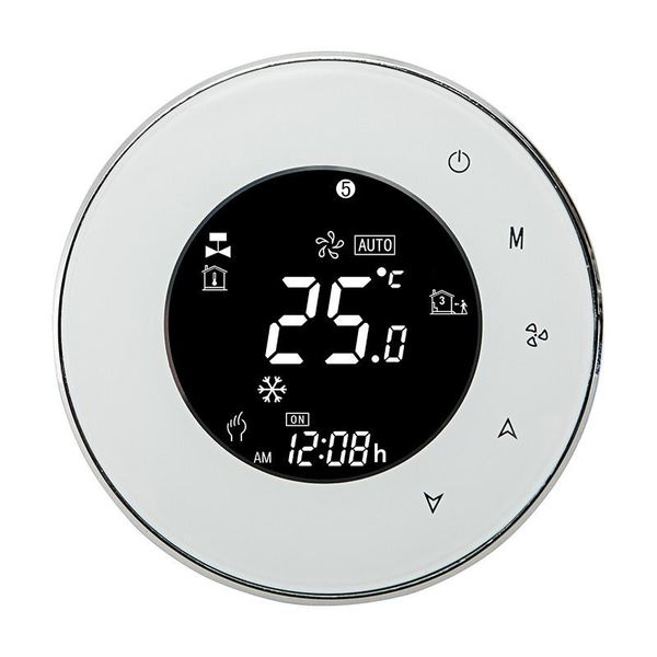 

bht-6000-gblw lcd touch screen electric underfloor heating thermostat backlight wifi 16a works with alexa google home
